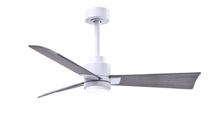 Matthews Fan Company - AKLK-MWH-BW-42 - 42" Ceiling Fan - Alessandra - LK - Matte White