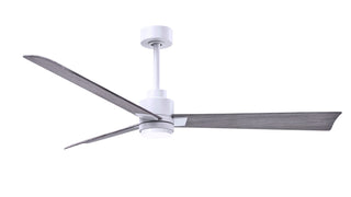 Matthews Fan Company - AKLK-MWH-BW-56 - 56" Ceiling Fan - Alessandra - LK - Matte White