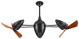 Matthews Fan Company - AR-BKN-WD - 48" Ceiling Fan - Ar Ruthiane - Black Nickel
