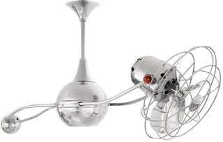 Matthews Fan Company - B2K-CR-MTL - 40" Ceiling Fan - Brisa 2000 - Polished Chrome