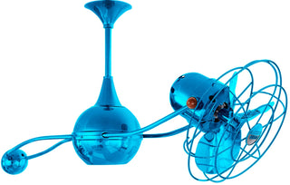 Matthews Fan Company - B2K-LTBLUE-MTL - 40" Ceiling Fan - Brisa 2000 - Agua Marinha