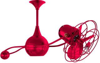 Matthews Fan Company - B2K-RED-MTL - 40" Ceiling Fan - Brisa 2000 - Rubi