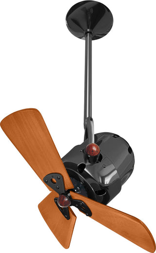 Matthews Fan Company - BD-BKN-WD - 16" Ceiling Fan - Bianca Direcional - Black Nickel