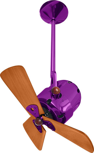 Matthews Fan Company - BD-LTPURPLE-WD - 16" Ceiling Fan - Bianca Direcional - Ametista
