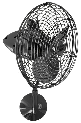 Matthews Fan Company - BP-BKN-MTL - 13" Ceiling Fan - Bruna Parede - Black Nickel