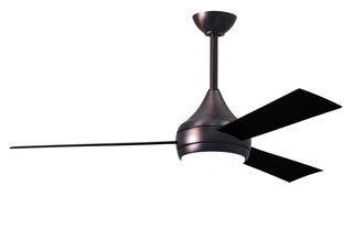 Matthews Fan Company - DA-BB-BK - 52" Ceiling Fan - Donaire - Brushed Bronze