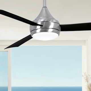 Donaire 52" Ceiling Fan in Brushed Stainless