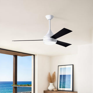 Donaire 52" Ceiling Fan in Gloss White