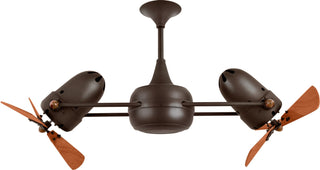 Matthews Fan Company - DD-BZZT-WD - Ceiling Fan - Duplo-Dinamico - Bronzette
