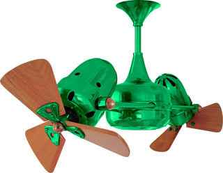 Matthews Fan Company - DD-GREEN-WD - Ceiling Fan - Duplo-Dinamico - Esmeralda