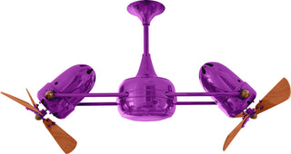 Matthews Fan Company - DD-LTPURPLE-WD - Ceiling Fan - Duplo-Dinamico - Ametista
