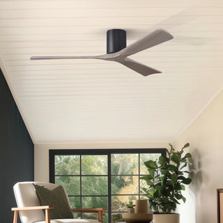 Irene-3H 60" Ceiling Fan in Matte Black