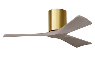 Matthews Fan Company - IR3H-BRBR-GA-42 - 42" Ceiling Fan - Irene-3H - Brushed Brass