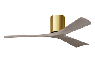 Matthews Fan Company - IR3H-BRBR-GA-52 - 52" Ceiling Fan - Irene-3H - Brushed Brass