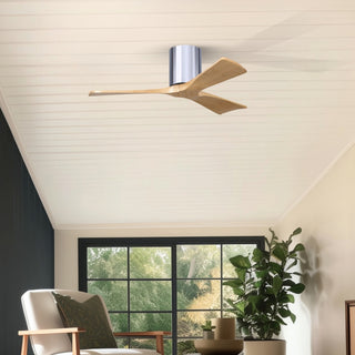 Irene-3H 42" Ceiling Fan in Polished Chrome