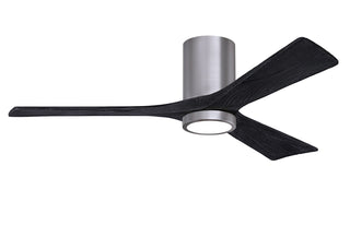 Matthews Fan Company - IR3HLK-BP-BK-52 - 52" Ceiling Fan - Irene-3HLK - Brushed Pewter