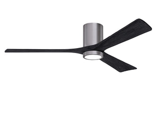 Matthews Fan Company - IR3HLK-BP-BK-60 - 60" Ceiling Fan - Irene-3HLK - Brushed Pewter