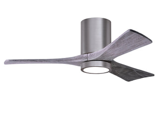 Matthews Fan Company - IR3HLK-BP-BW-42 - 42" Ceiling Fan - Irene-3HLK - Brushed Pewter