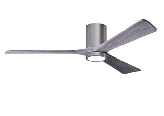 Matthews Fan Company - IR3HLK-BP-BW-60 - 60" Ceiling Fan - Irene-3HLK - Brushed Pewter