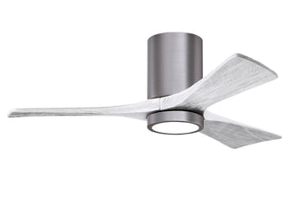 Matthews Fan Company - IR3HLK-BP-MWH-42 - 42" Ceiling Fan - Irene-3HLK - Brushed Pewter