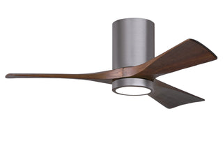 Matthews Fan Company - IR3HLK-BP-WA-42 - 42" Ceiling Fan - Irene-3HLK - Brushed Pewter