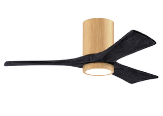 Matthews Fan Company - IR3HLK-LM-BK-42 - 42" Ceiling Fan - Irene-3HLK - Light Maple Tone