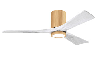 Matthews Fan Company - IR3HLK-LM-MWH-52 - 52" Ceiling Fan - Irene-3HLK - Light Maple Tone