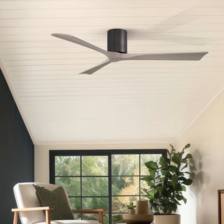 Irene-3H 60" Ceiling Fan in Textured Bronze