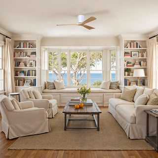 Irene-3H 52" Ceiling Fan in Gloss White