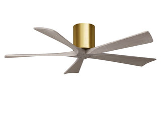 Matthews Fan Company - IR5H-BRBR-GA-52 - 52" Ceiling Fan - Irene-5H - Brushed Brass