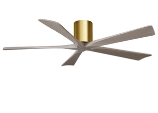 Matthews Fan Company - IR5H-BRBR-GA-60 - 60" Ceiling Fan - Irene-5H - Brushed Brass