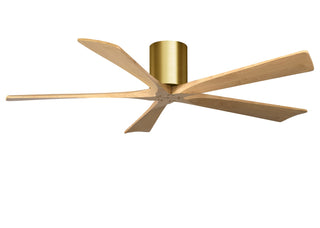 Matthews Fan Company - IR5H-BRBR-LM-60 - 60" Ceiling Fan - Irene-5H - Brushed Brass