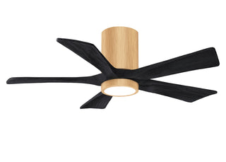 Matthews Fan Company - IR5HLK-LM-BK-42 - 42" Ceiling Fan - Irene-5HLK - Light Maple Tone