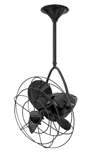 Matthews Fan Company - JD-BKN-MTL - 13" Ceiling Fan - Jarold Direcional - Black Nickel