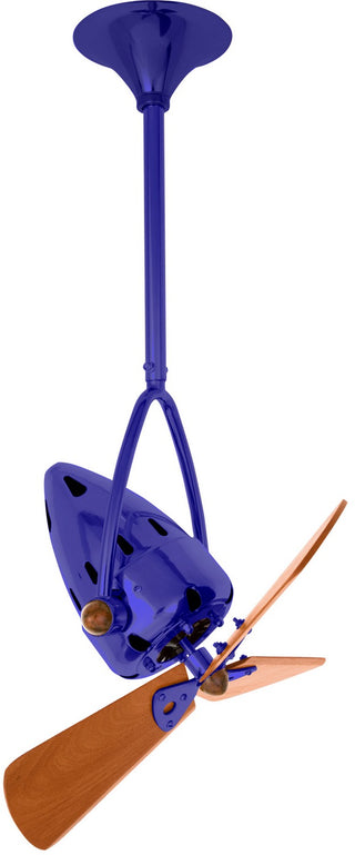 Matthews Fan Company - JD-BLUE-WD - 16" Ceiling Fan - Jarold Direcional - Safira