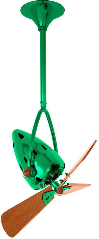 Matthews Fan Company - JD-GREEN-WD - 16" Ceiling Fan - Jarold Direcional - Esmeralda