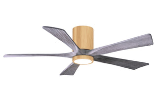 Matthews Fan Company - IR5HLK-LM-BW-52 - 52" Ceiling Fan - Irene-5HLK - Light Maple Tone