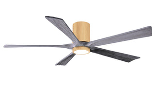 Matthews Fan Company - IR5HLK-LM-BW-60 - 60" Ceiling Fan - Irene-5HLK - Light Maple Tone