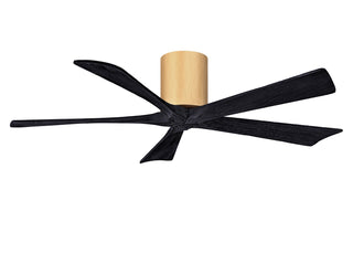 Matthews Fan Company - IR5H-LM-BK-52 - 52" Ceiling Fan - Irene-5H - Light Maple Tone