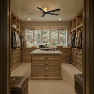 Irene-5H 60" Ceiling Fan in Light Maple Tone