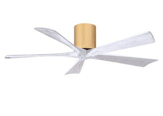 Matthews Fan Company - IR5H-LM-MWH-52 - 52" Ceiling Fan - Irene-5H - Light Maple Tone