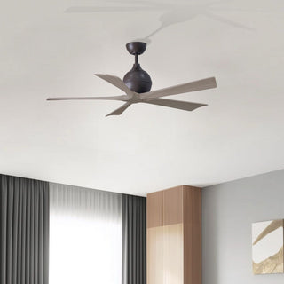 Irene-5 52" Ceiling Fan in Textured Bronze