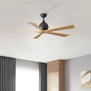 Irene-5 60" Ceiling Fan in Textured Bronze