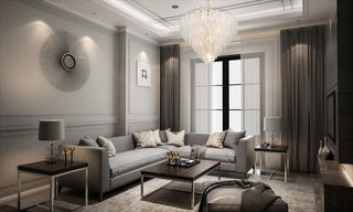 Boa 15 Light Chandelier in Warm Brass