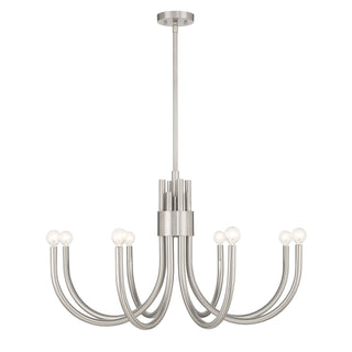 Savoy House - 1-6680-8-SN - Eight Light Chandelier - Sorrento - Satin Nickel