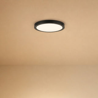 LED Flush Mount in Black