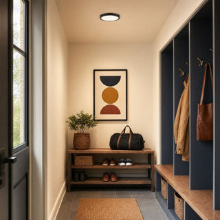 LED Flush Mount in Black