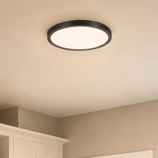 LED Flush Mount in Black