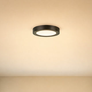 LED Flush Mount in Black
