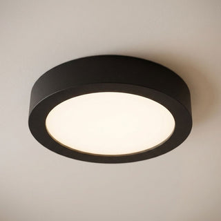 LED Flush Mount in Black